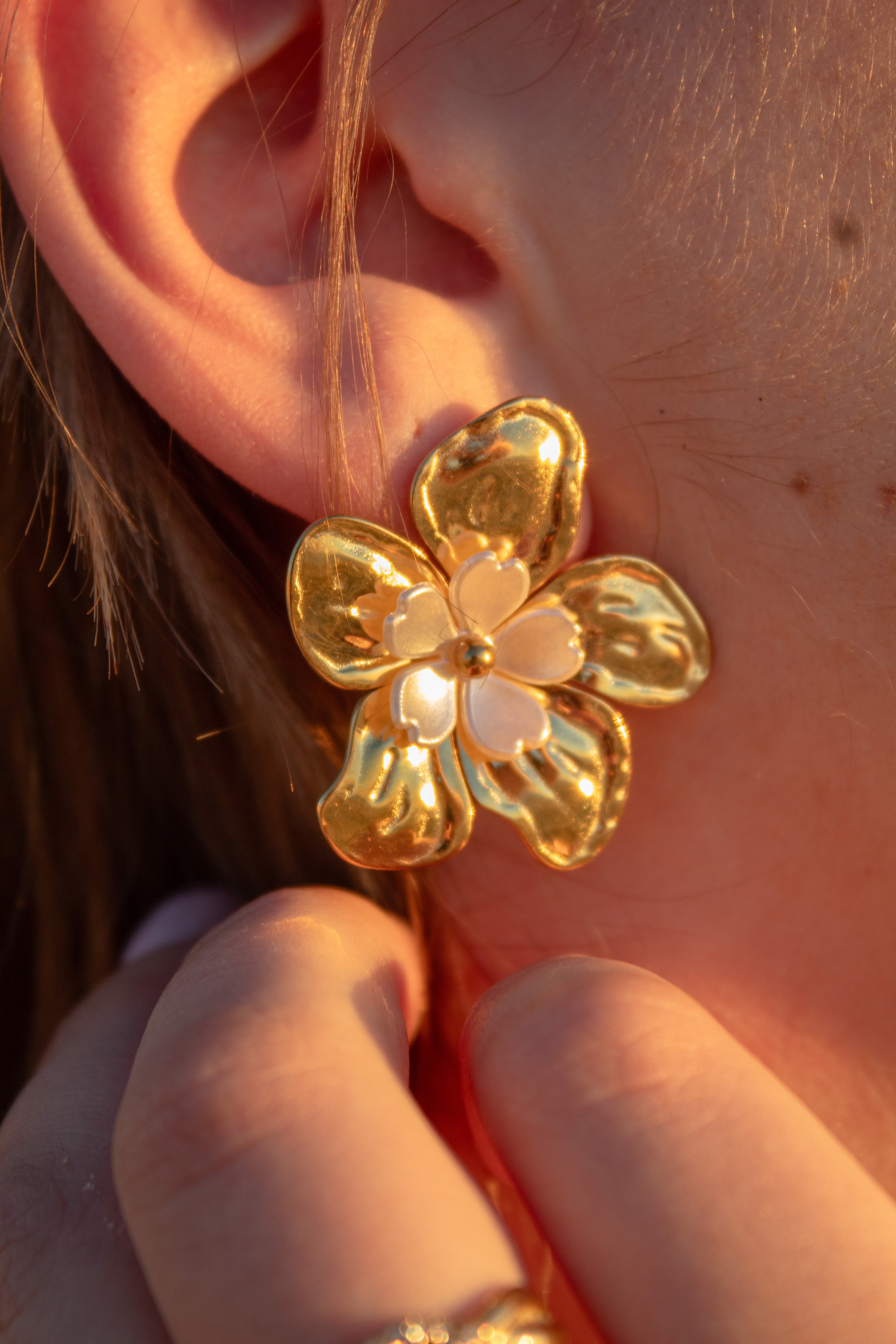Boucles d'oreilles PERLE