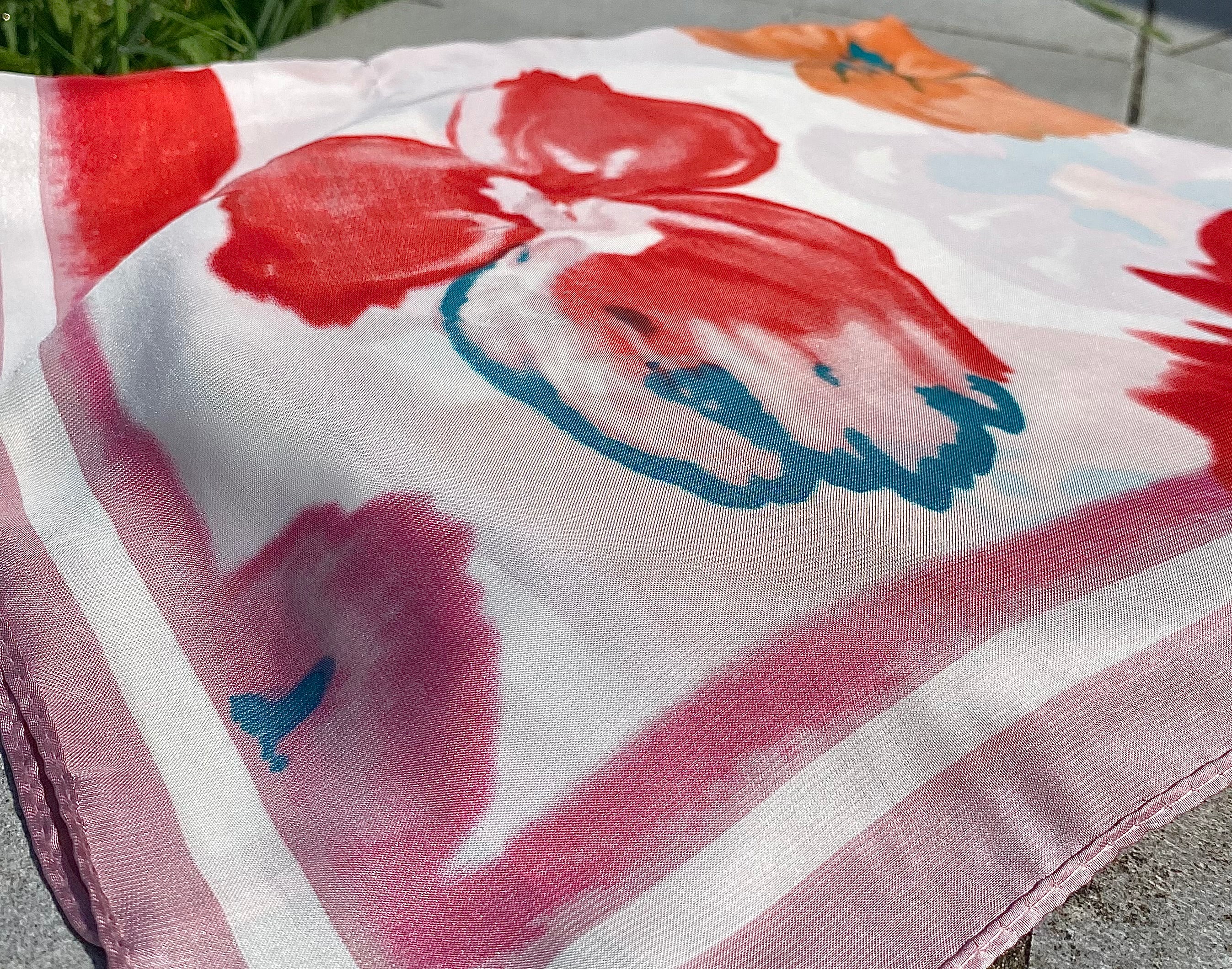 Foulard Fleurs