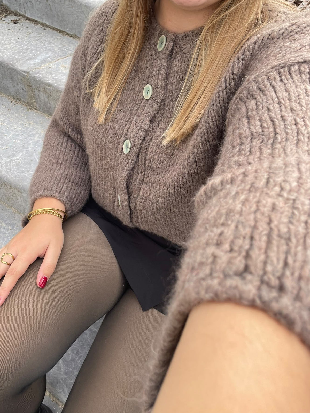 GILET MALO NOISETTE