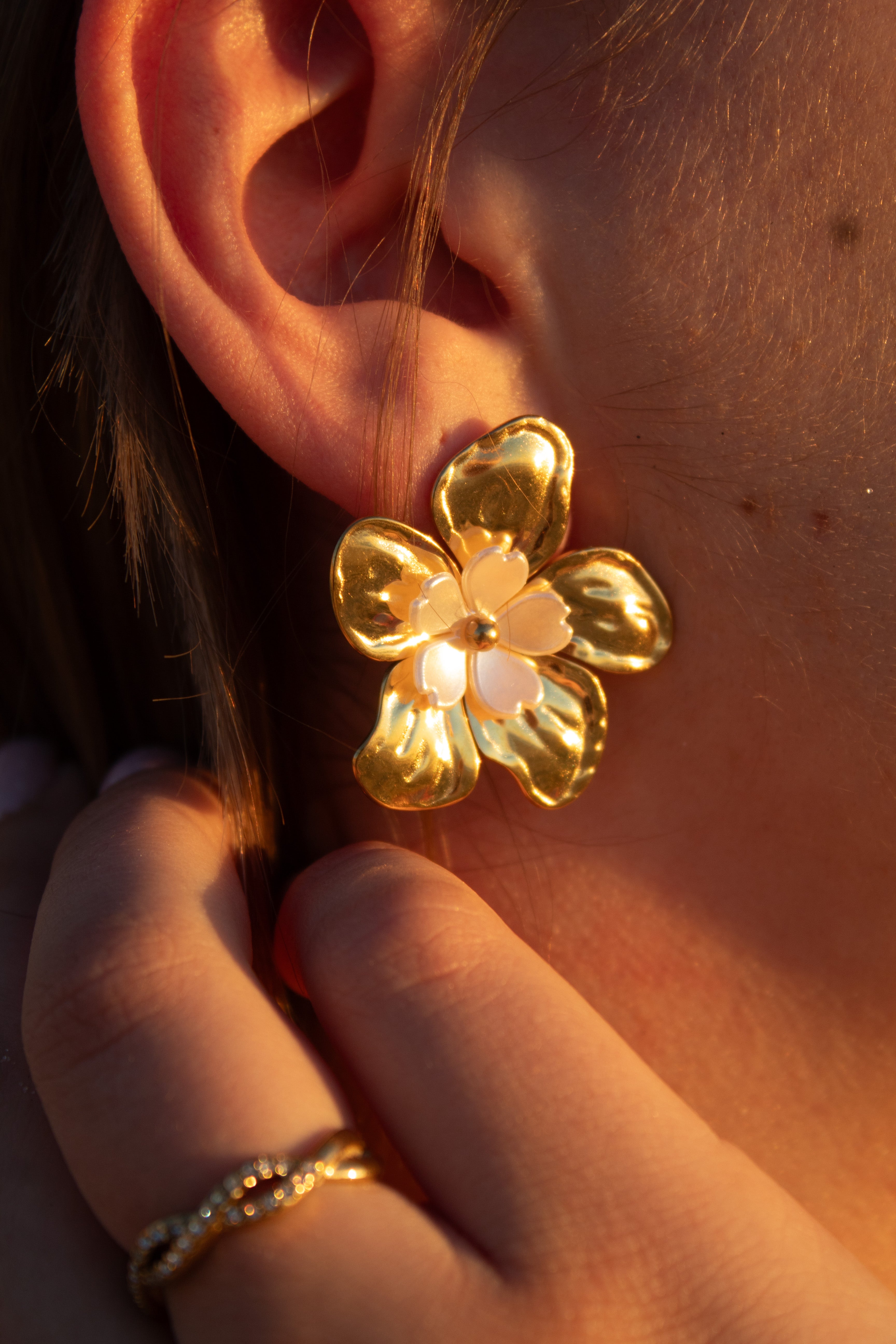 Boucles d'oreilles PERLE