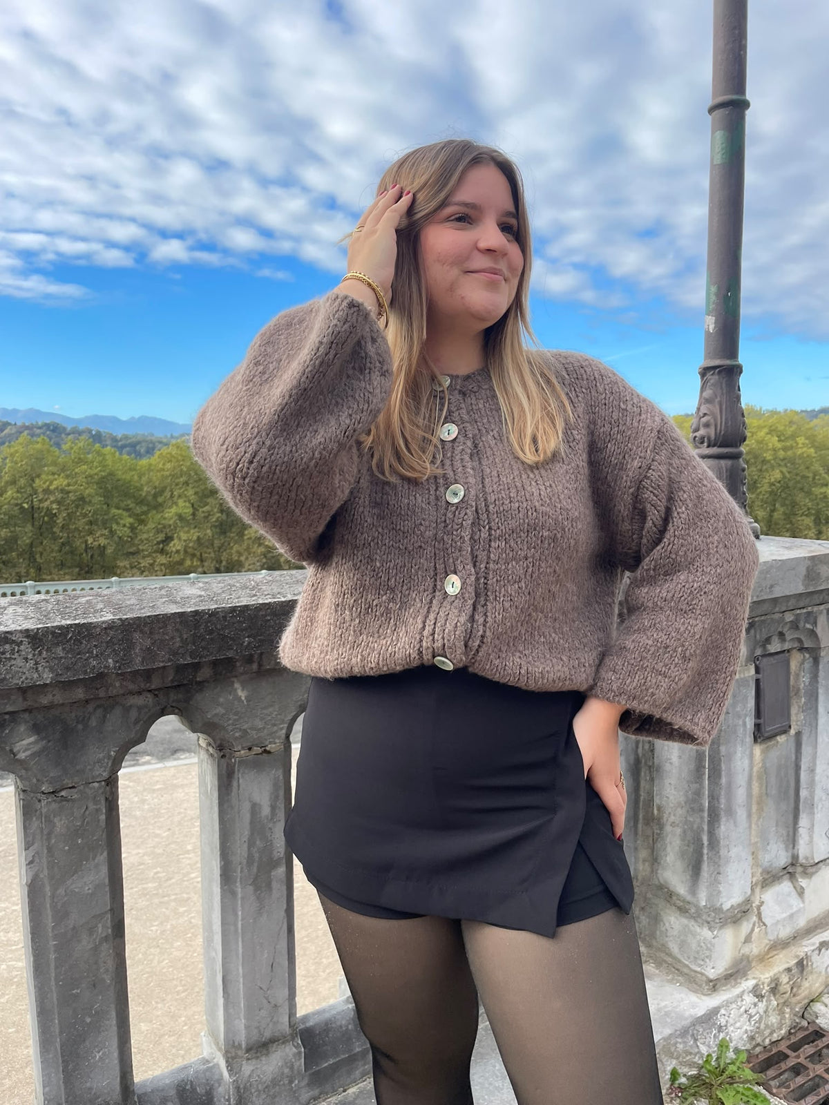 GILET MALO NOISETTE