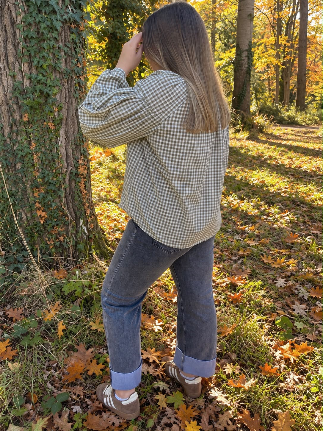 BLOUSE OPHELIE KAKI