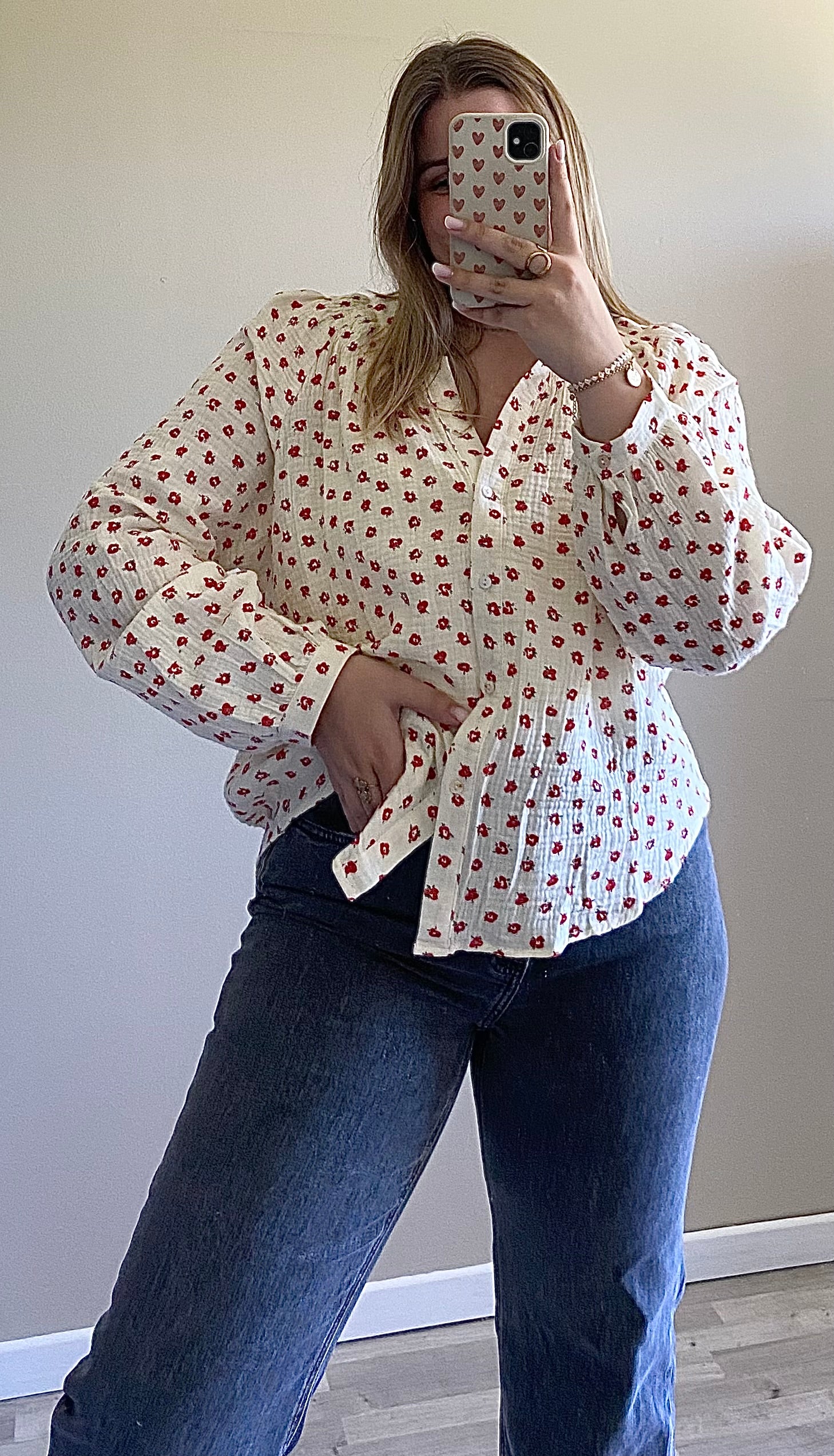 BELLES TAILLES - Chemise COQUELICOT