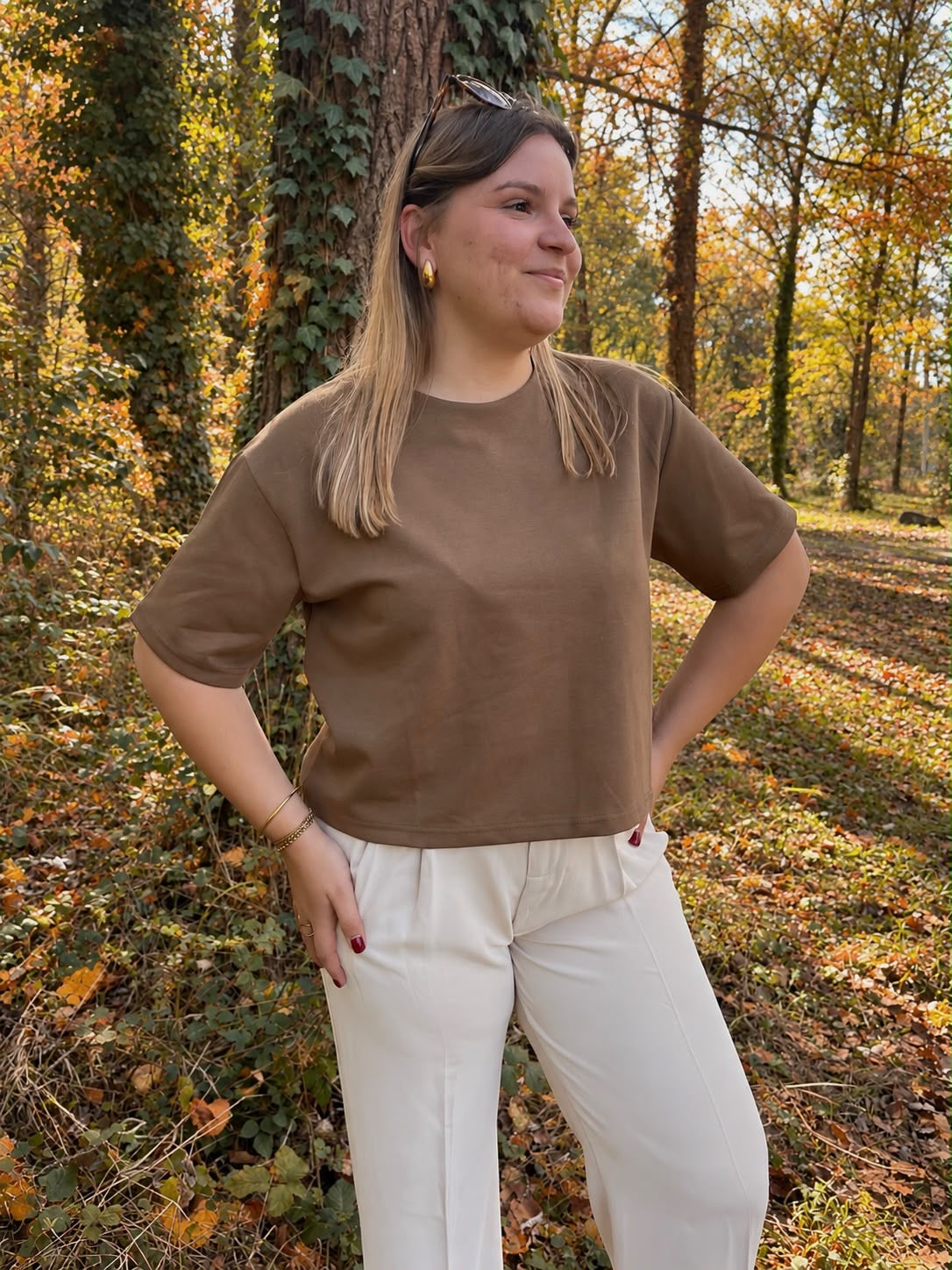 T-SHIRT JUNE TAUPE