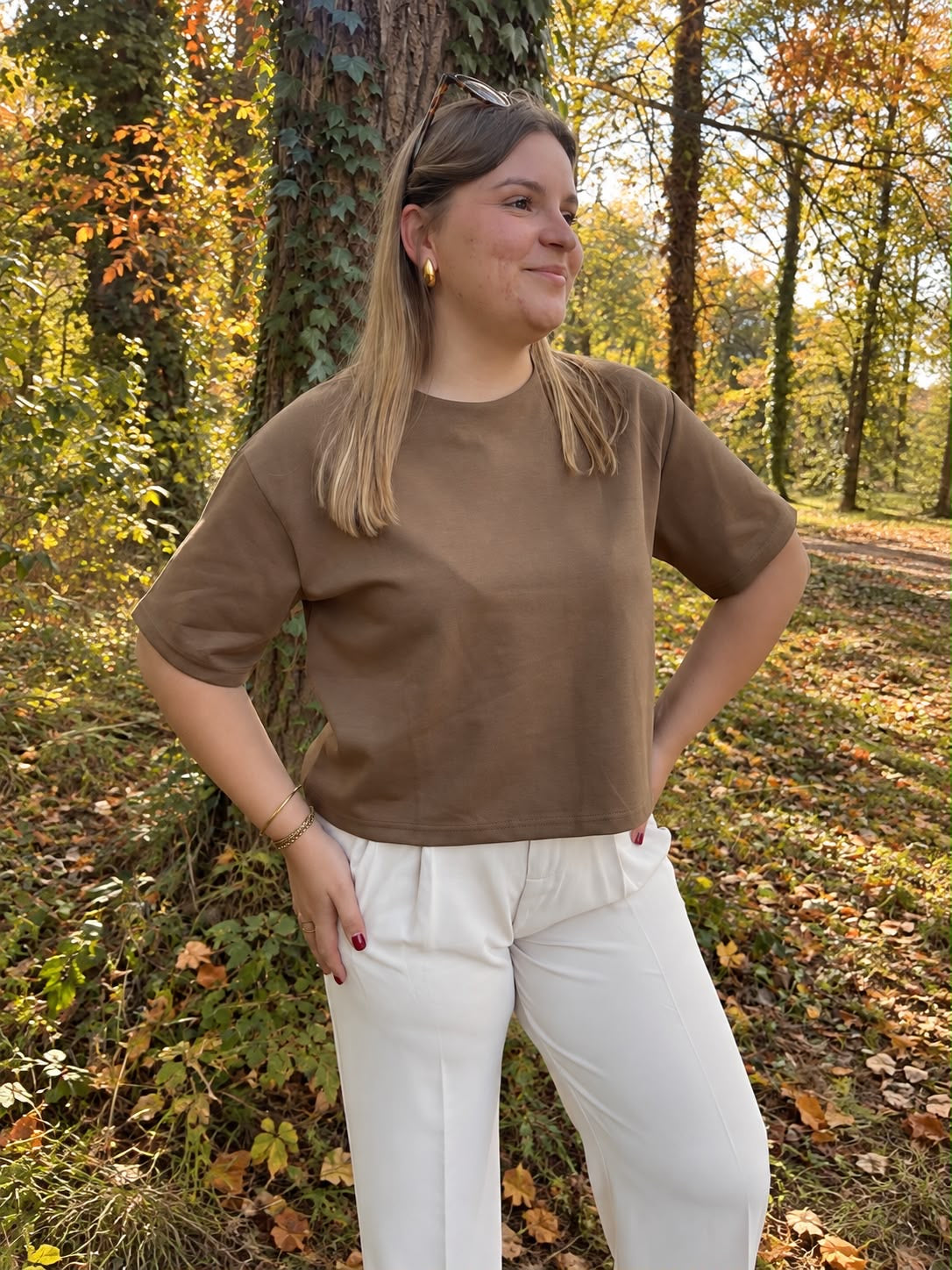 T-SHIRT JUNE TAUPE