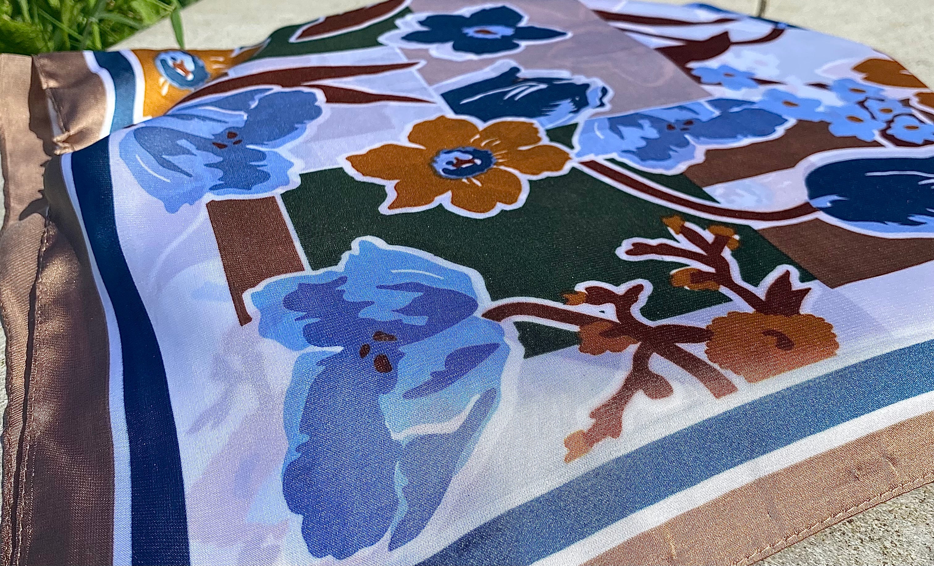 Foulard Fleurs