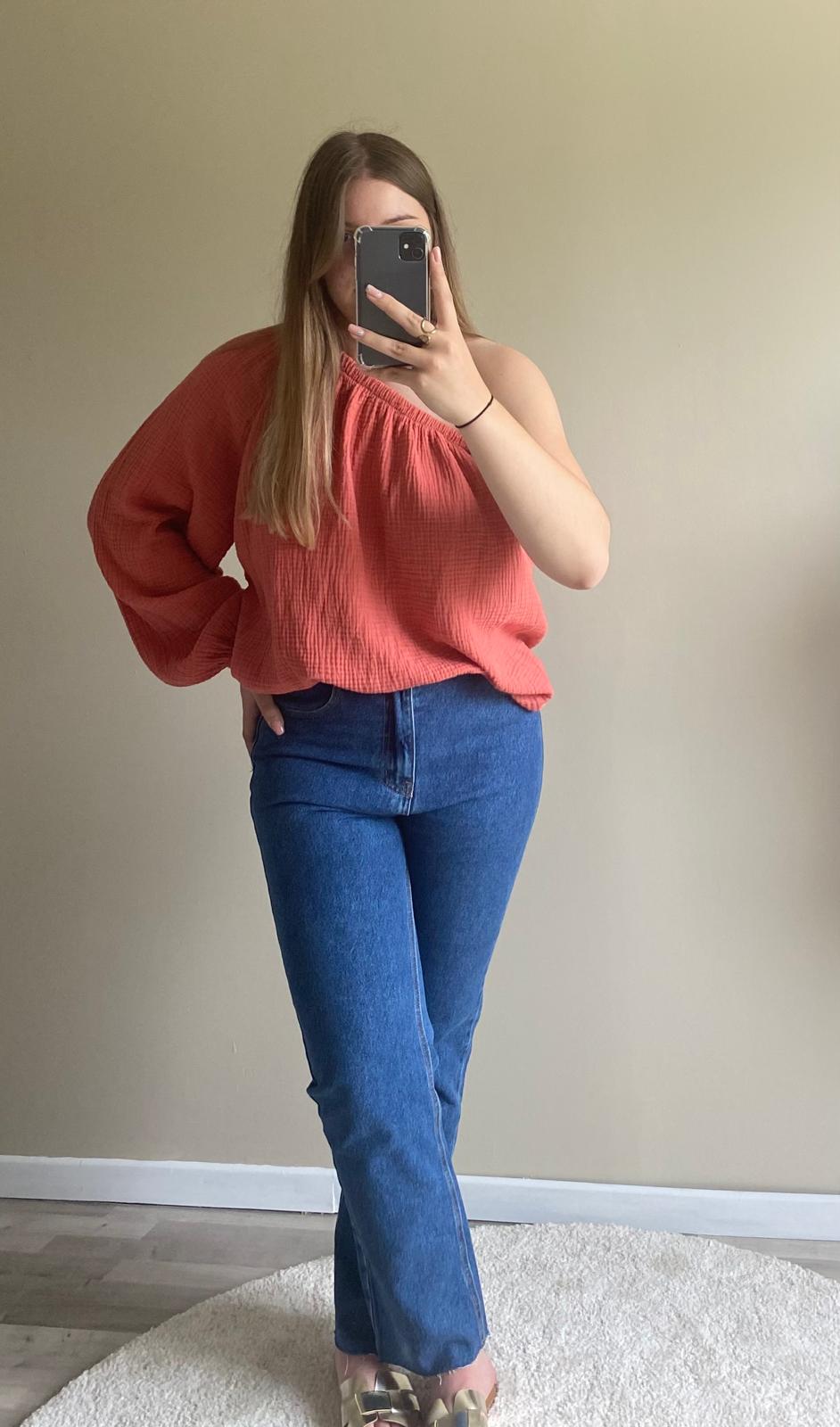 Top terracotta THELMA